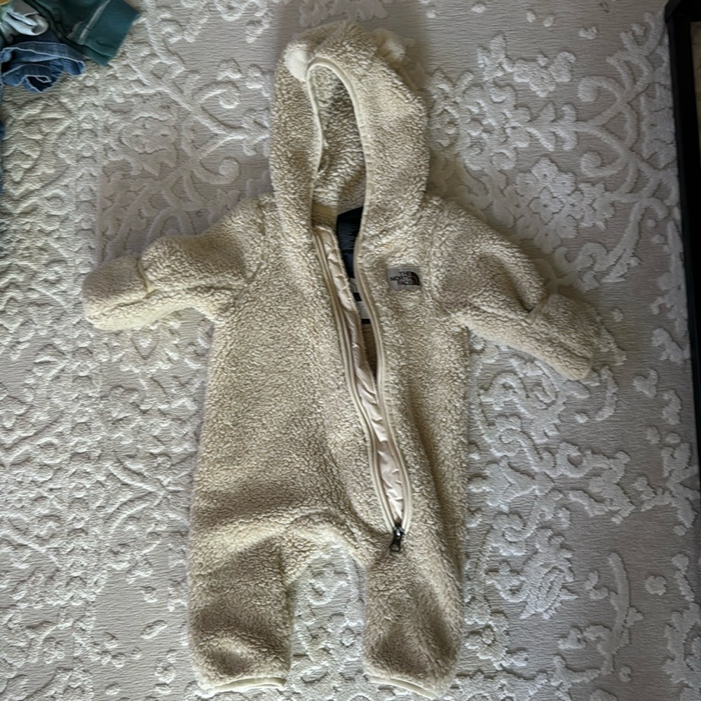 The North Face infant Sherpa Baby Bear one-piece